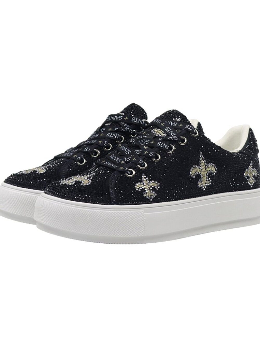 NEW ORLEANS SAINTS Crytal Team Colored Sneaker